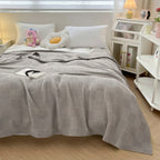 Maren Cotton Waffle Throw