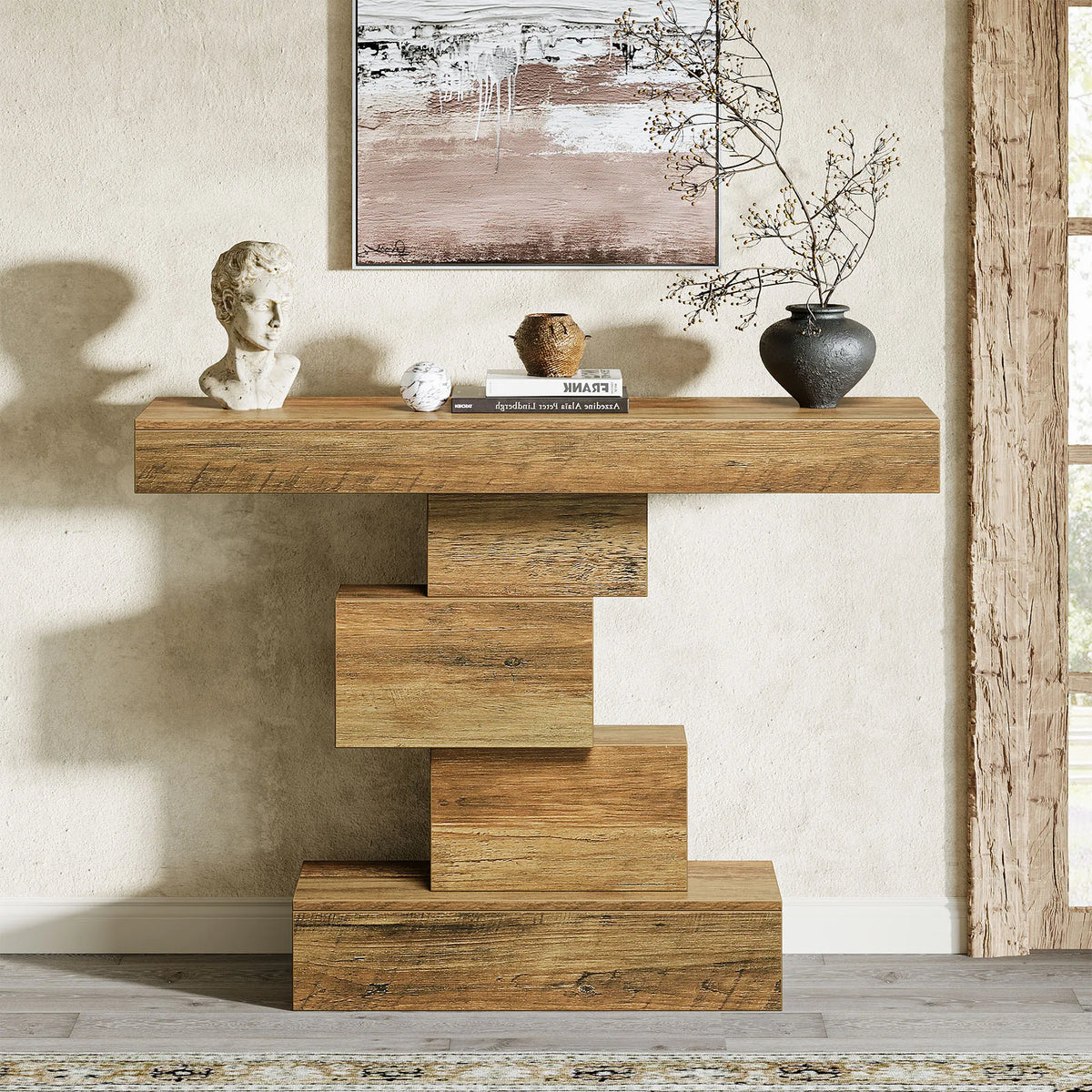 Willa Geometric Entryway Console