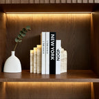 Cove Natural Travertine Bookend