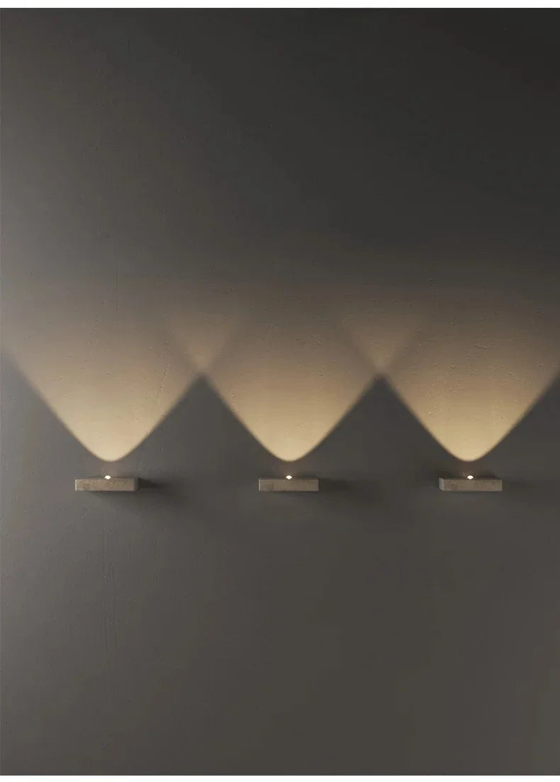 Soren Travertine Wall Sconce