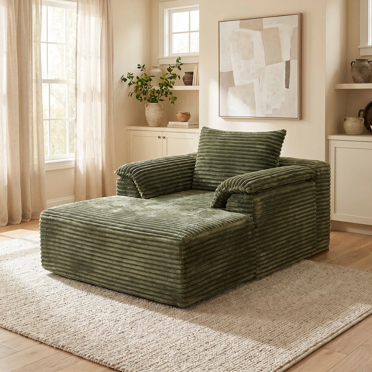 Cleo Corduroy Sleeper Lounge