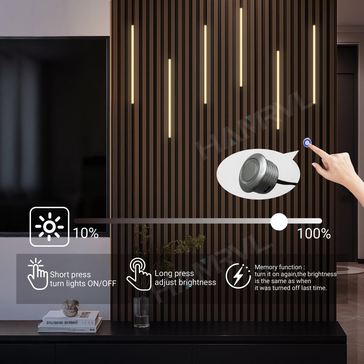 Slat Wall LED Lighting Kit — product detail view 3