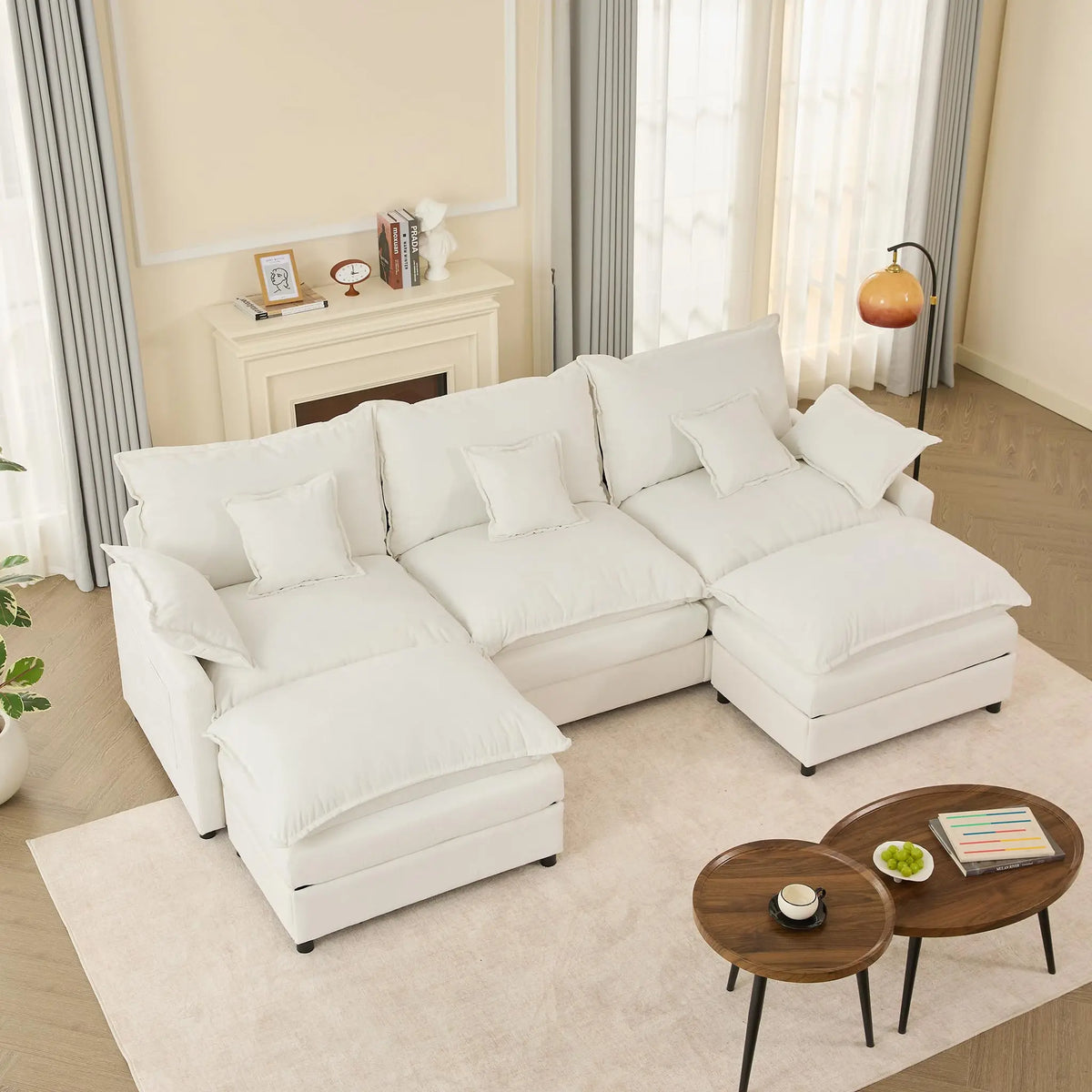 Siena 108-Inch Cloud Sectional