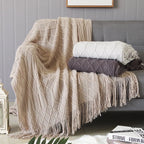 Freya Nordic Tassel Throw