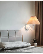Rue Pleated Umbrella Wall Lamp