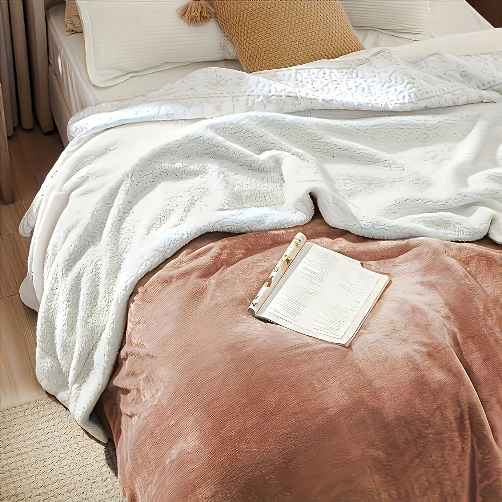 Avery Reversible Sherpa Throw