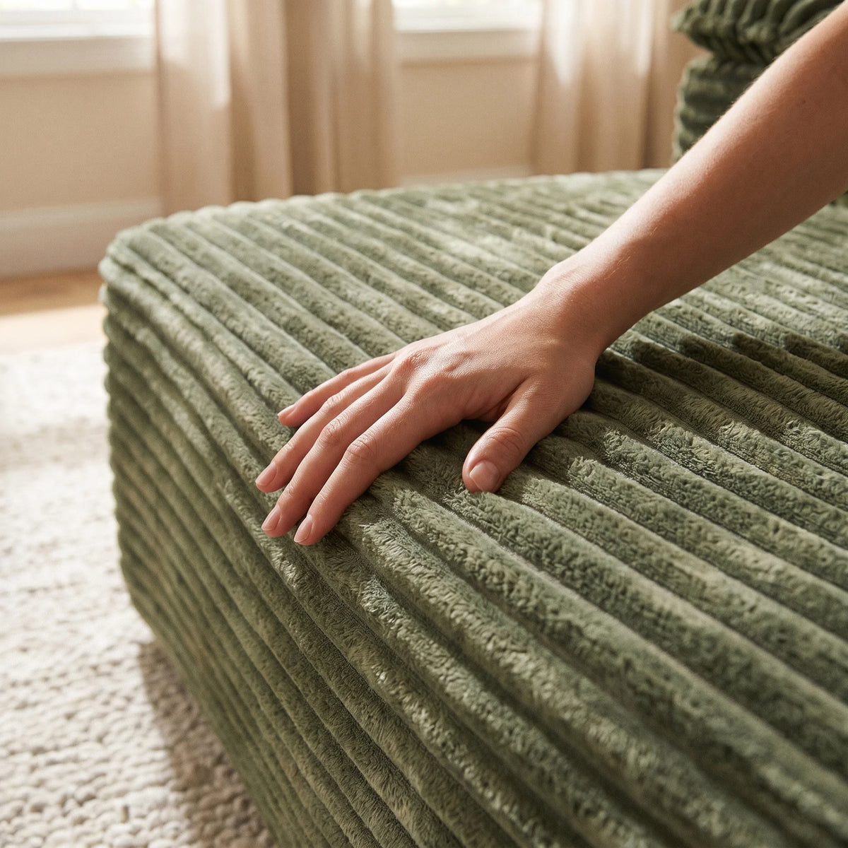 Cleo Corduroy Sleeper Lounge