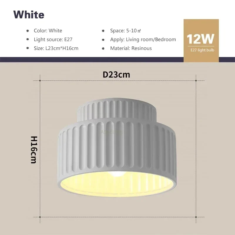 Nordic Ripple Ceiling Light — product detail view 6