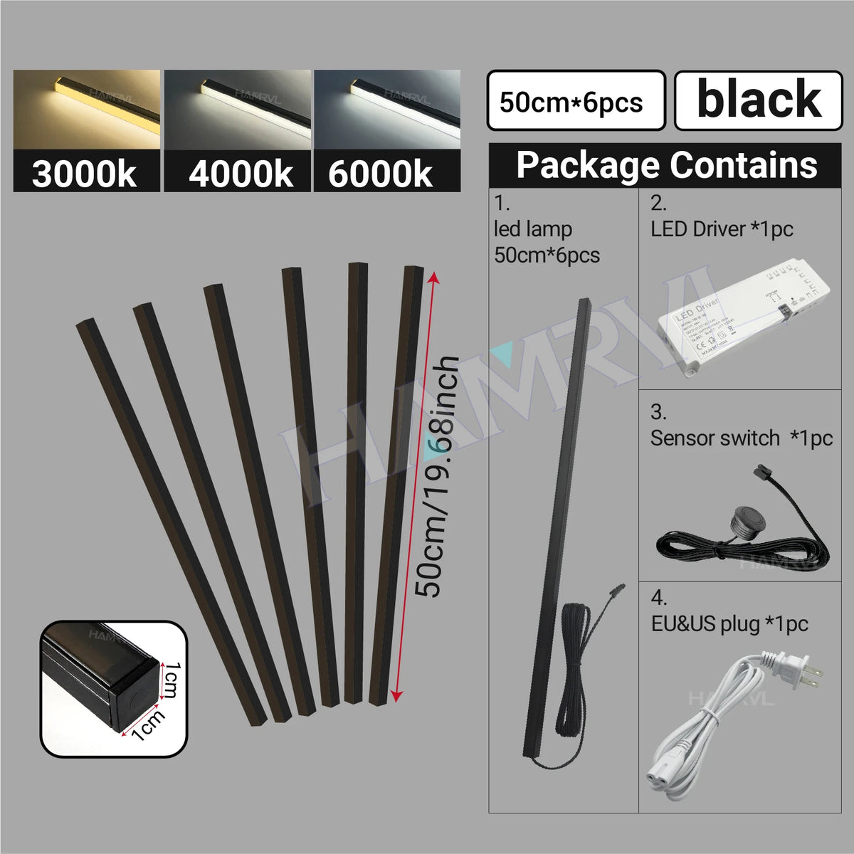 Slat Wall LED Lighting Kit — product detail view 11