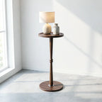 Alden Pedestal Side Table