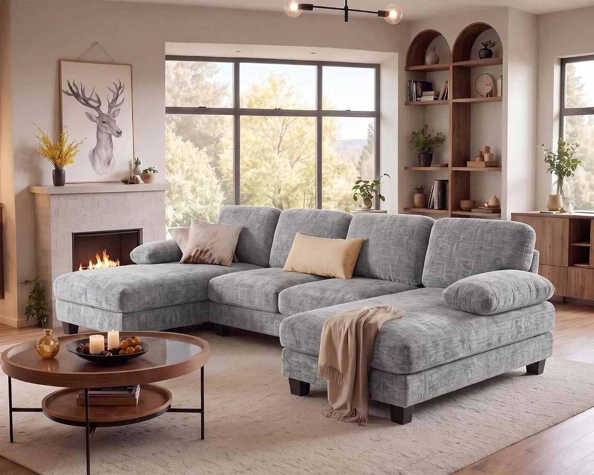 Monroe U-Shaped Convertible Sectional