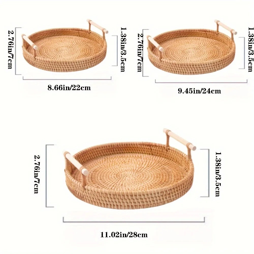 Tessa Lidded Rattan Basket