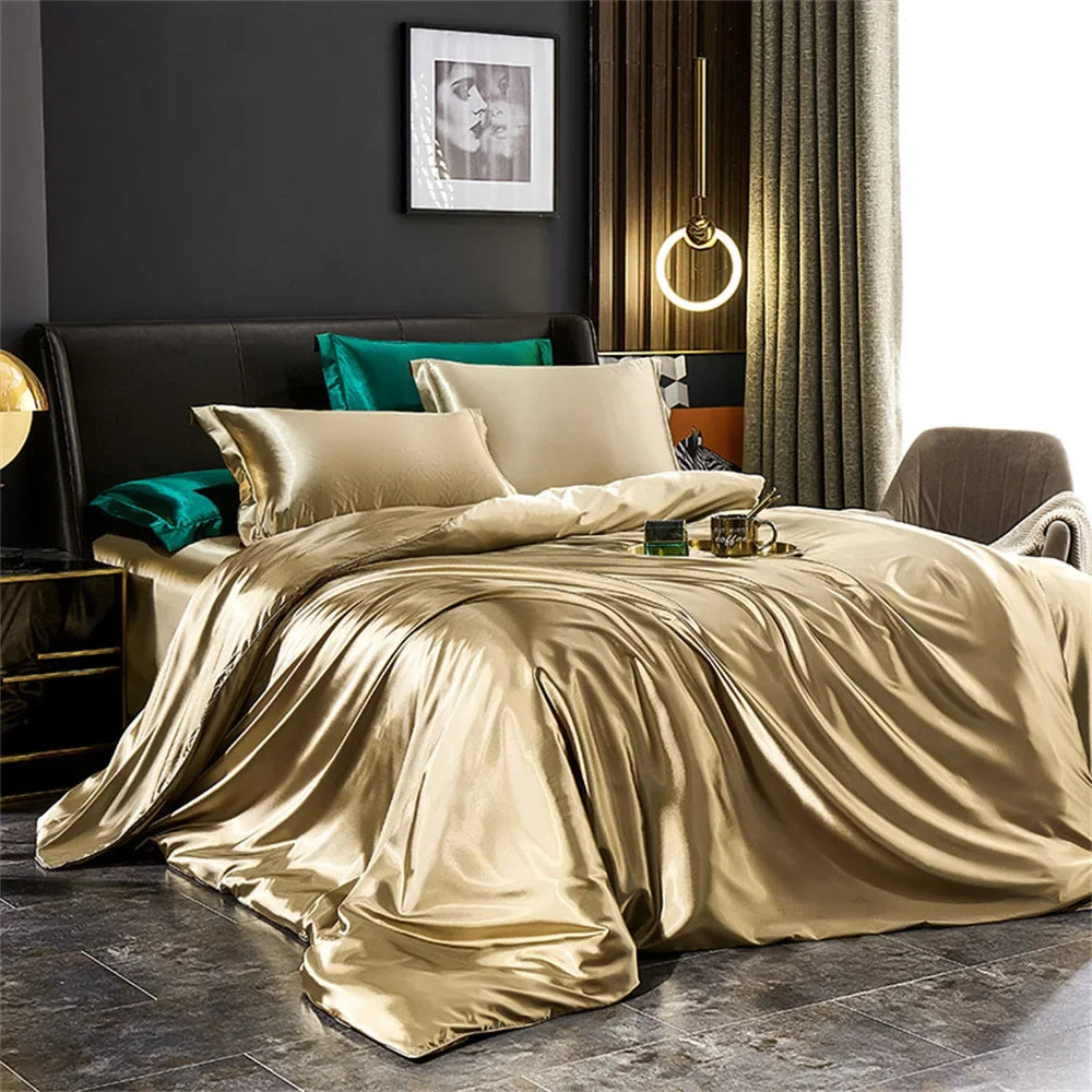 Celeste Satin Bedding Set