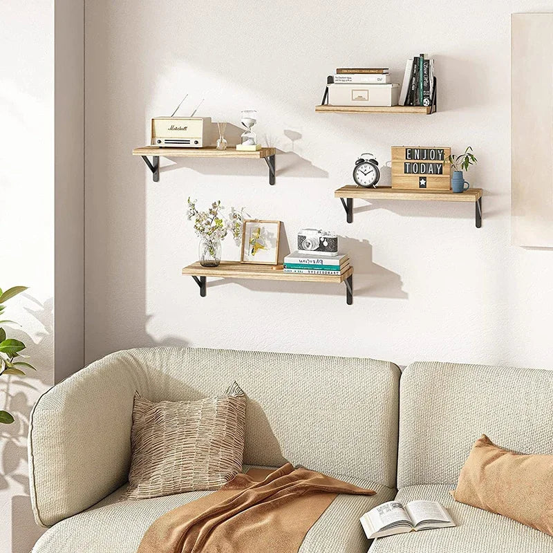 Perry Wooden Floating Shelves