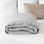 Elodie French Linen Duvet Cover