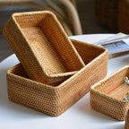 Reed Handwoven Rattan Organizer