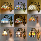 Odette Stained Glass Wall Sconce