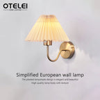 Rue Pleated Umbrella Wall Lamp
