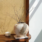Elara Weathered Ceramic Vase