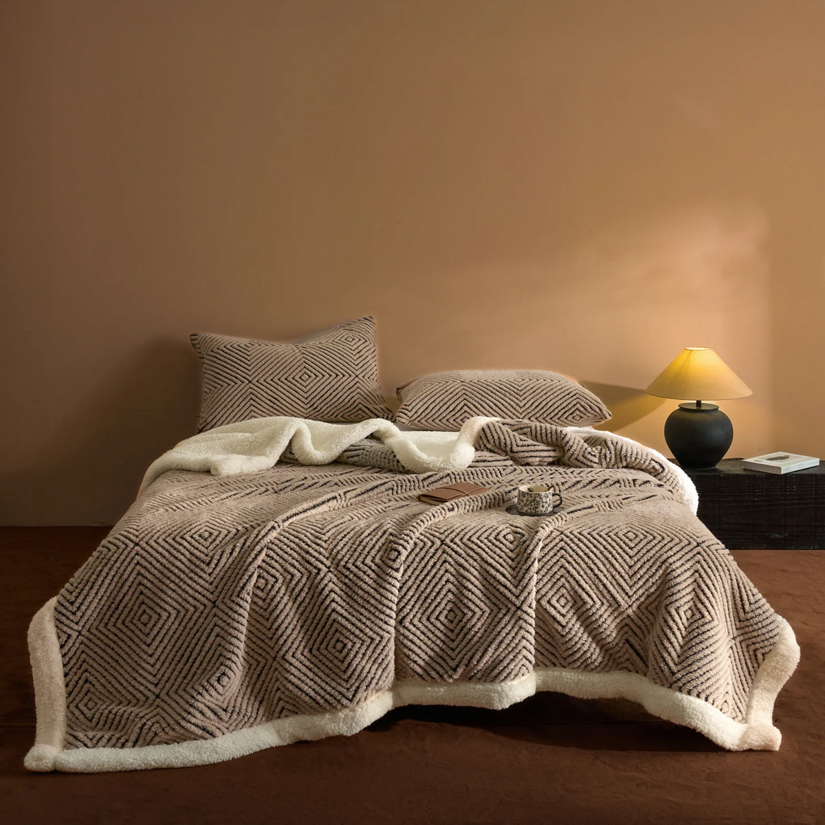 Tully Soft Flannel Throw Blanket