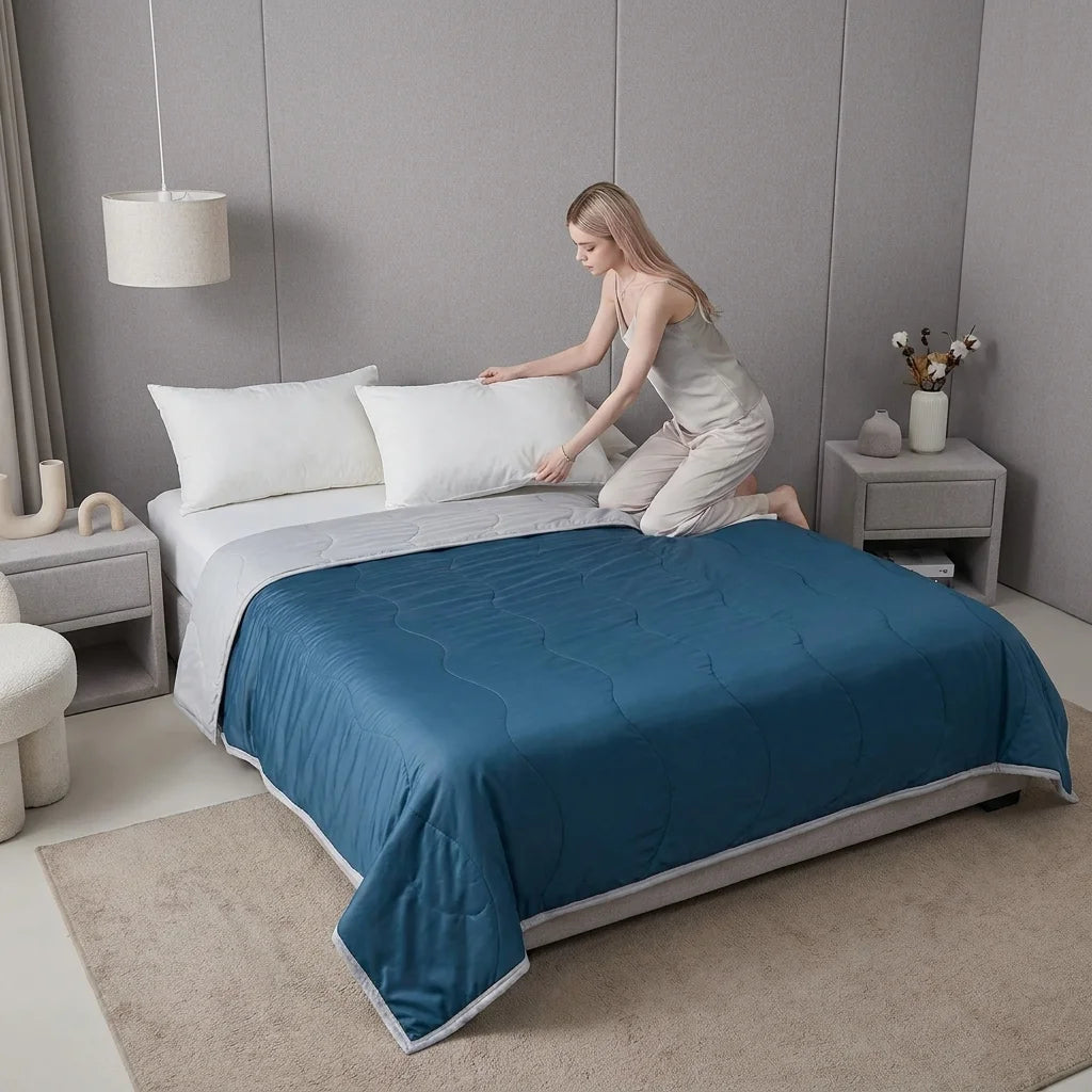 Isla Reversible Cooling Throw