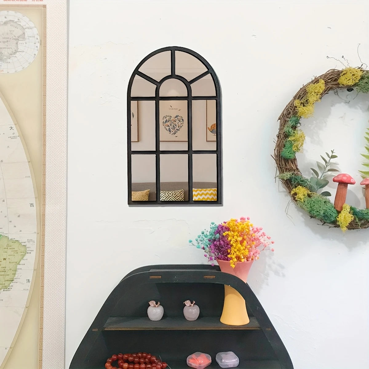 Wren Arched Window Acrylic Mirror