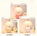 Nori Ceramic & Glass Book Lamp