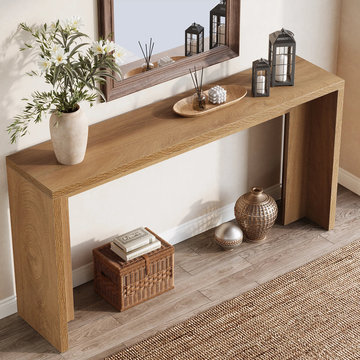 Emmett 55-Inch Farmhouse Console