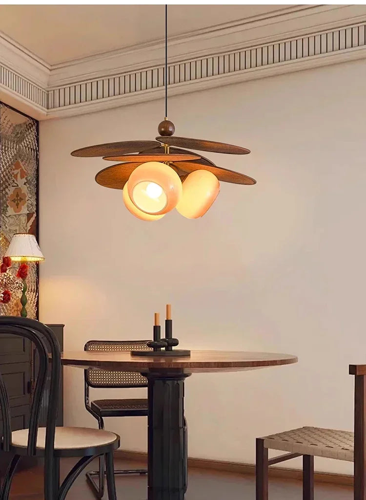 Solene Handwoven Rattan Pendant