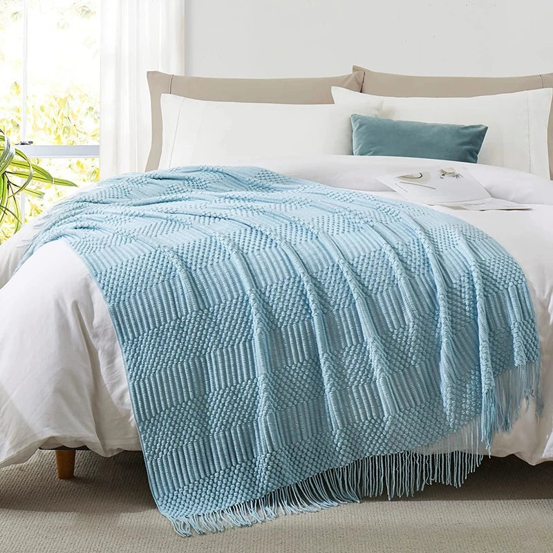 Freya Nordic Tassel Throw