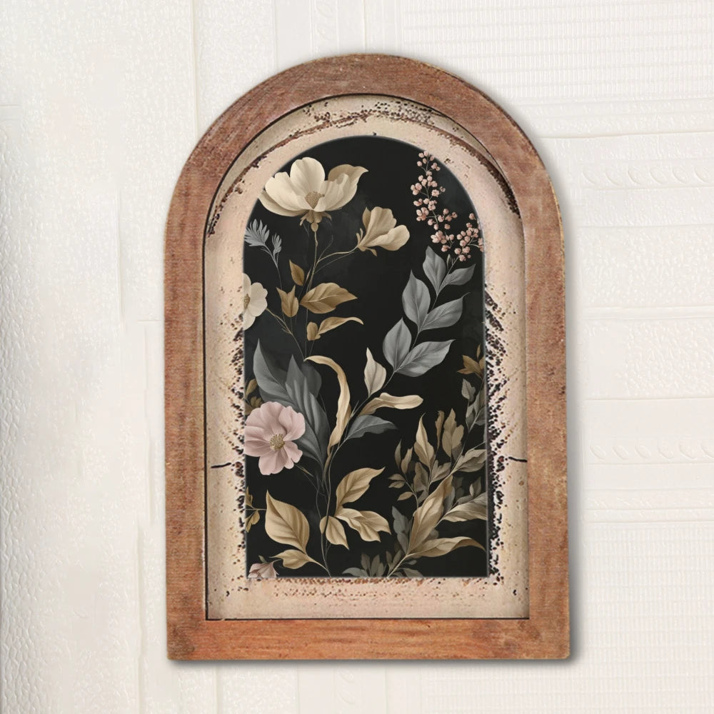 Mabel Arched Botanical Wall Art