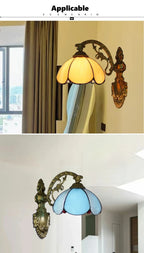 Odette Stained Glass Wall Sconce