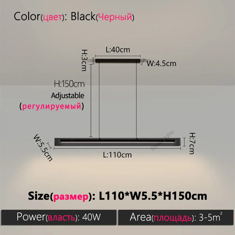 Linea LED Pendant