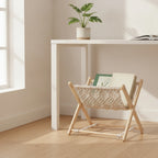 Lark Woven Sling Magazine Rack
