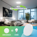 Ultra-Slim Round Ceiling Light — product detail view 2
