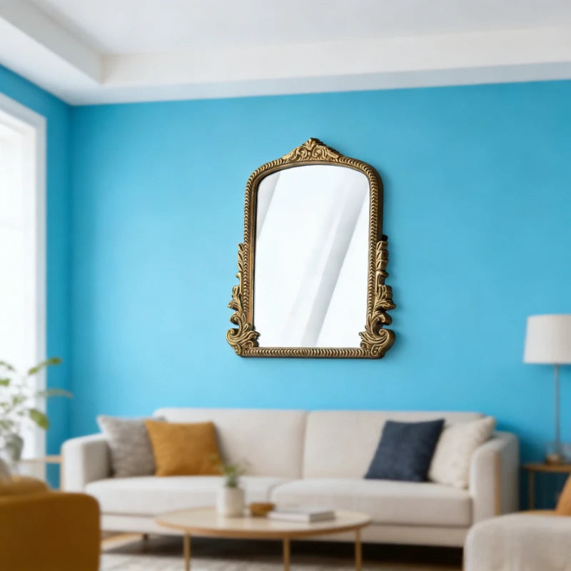 Camille Arched Vintage Mirror