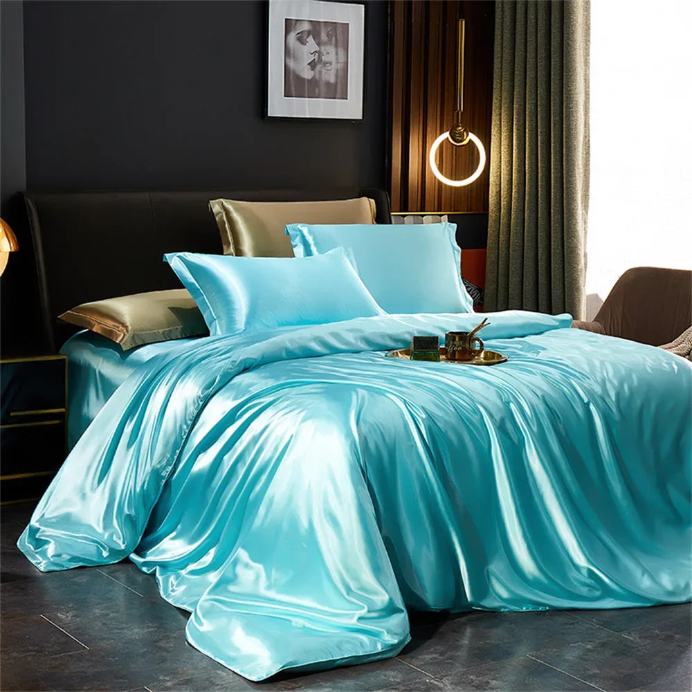 Celeste Satin Bedding Set