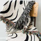 Veda Abstract Jacquard Woven Throw