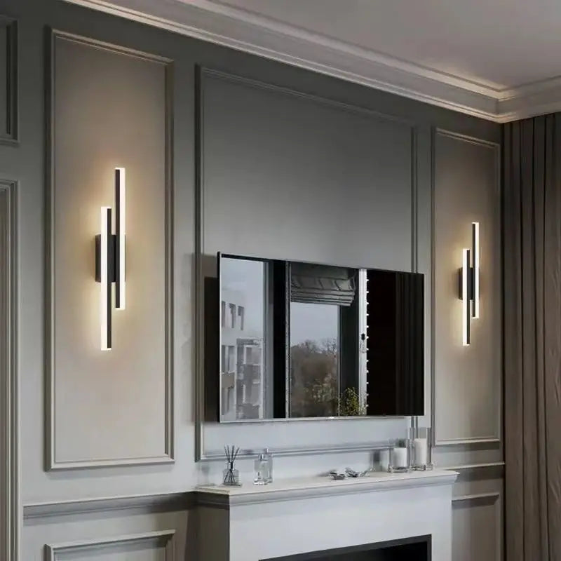 Linear Tricolour Wall Sconce — product detail view 4