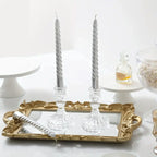 Clara Glass Candleholder Trio