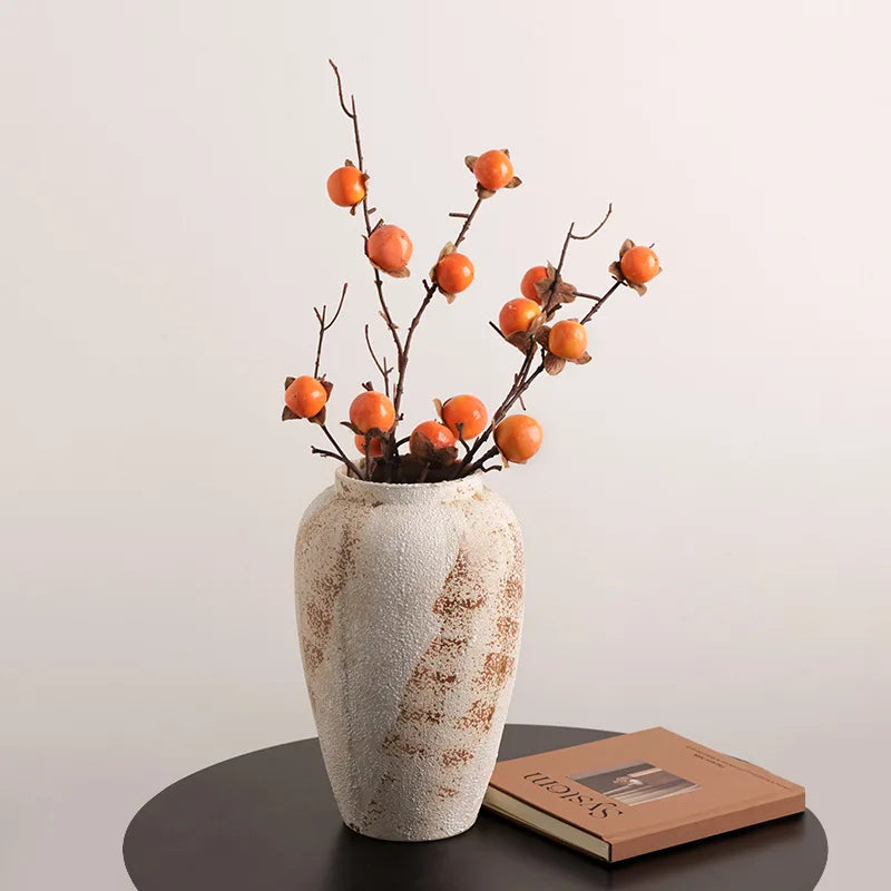 Elara Weathered Ceramic Vase