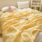 Maren Cotton Waffle Throw