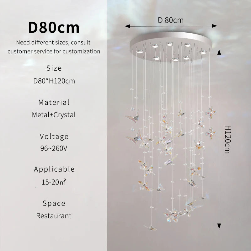 Luma Crystal Chandelier