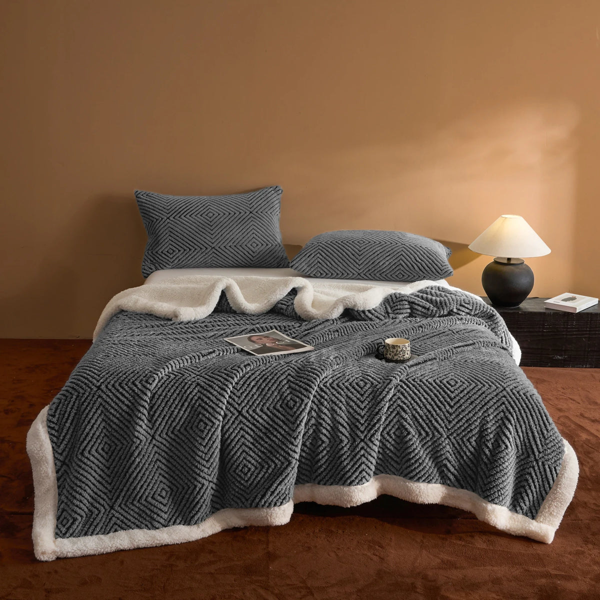 Tully Soft Flannel Throw Blanket