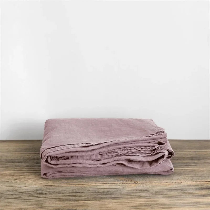 Soren Washed Flax-Linen Sheet Set