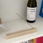 Sage Natural Travertine Incense Tray