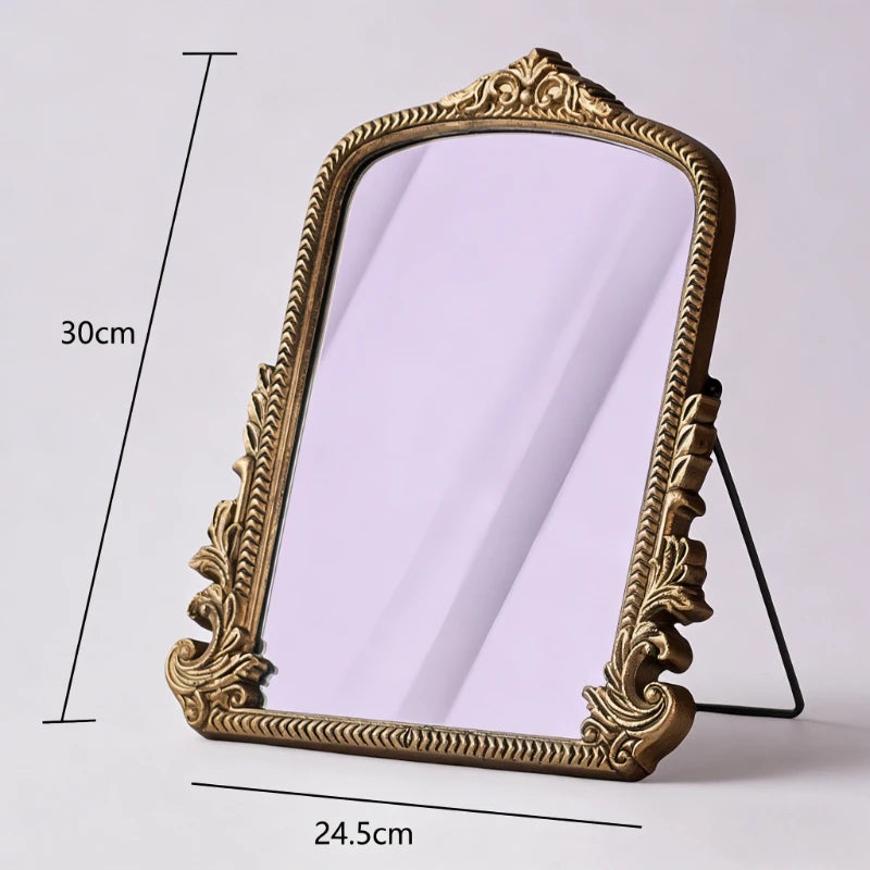 Camille Arched Vintage Mirror