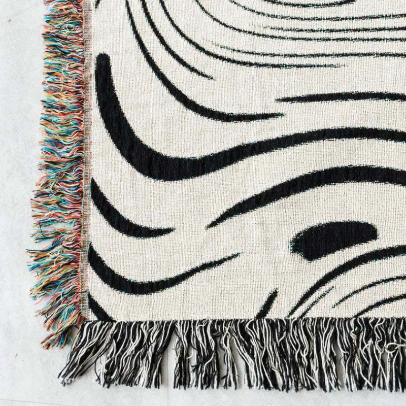 Veda Abstract Jacquard Woven Throw