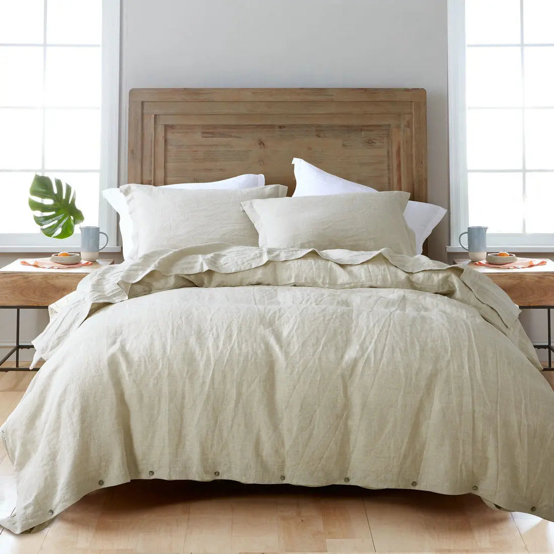 Elodie French Linen Duvet Cover