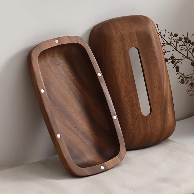 Walden Walnut Tissue Cover